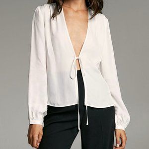 Aritzia blouse, XS, white, NWT